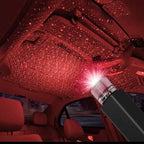 Star Decoration Light, 12V LED Car Atmosphere Lamp, 360 degree Rotation Use for USB Disco Light