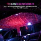 Star Decoration Light, 12V LED Car Atmosphere Lamp, 360 degree Rotation Use for USB Disco Light