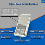 Mini Pocket Weight Scale Digital Machine With Auto Calibration