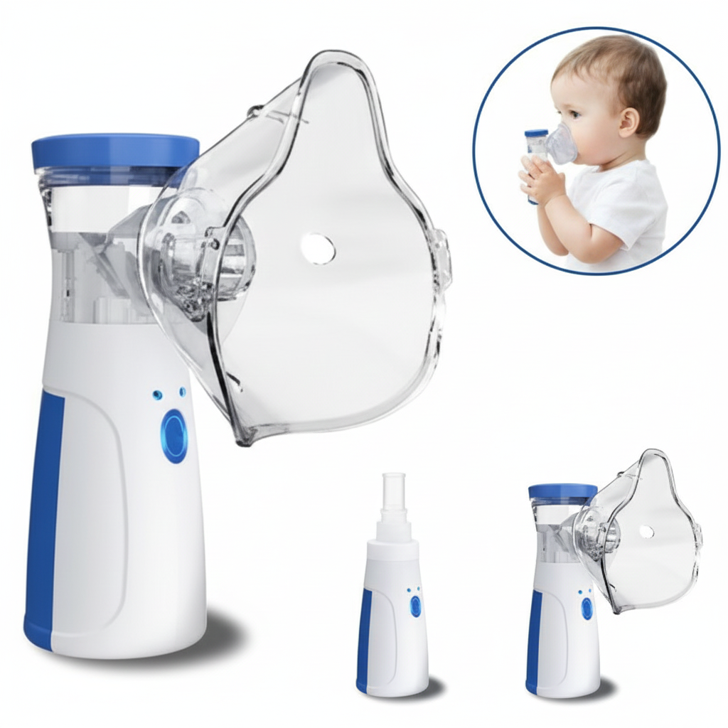Portable Ultrasonic Rechargeable Mesh Nebulizer Machine