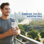 Portable Ultrasonic Rechargeable Mesh Nebulizer Machine